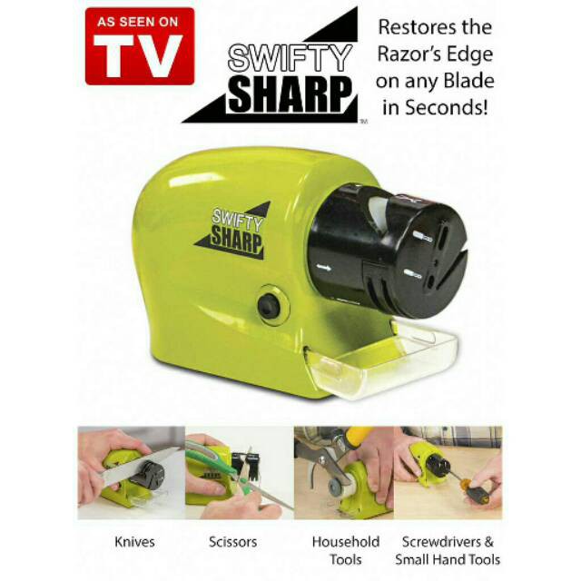 Swifty Sharper - Mesin Pengasah Asah Pisau Gunting Otomatis