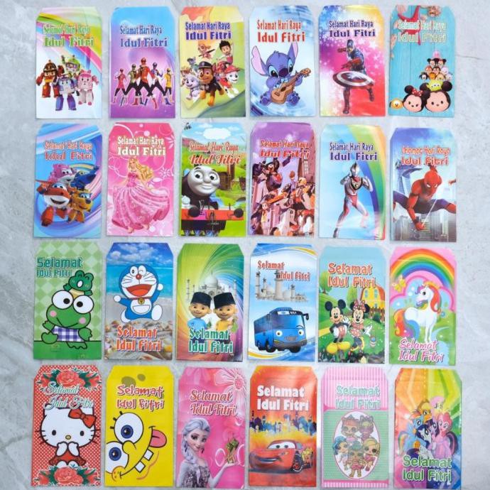 

Amplop Angpao Lebaran 10 pcs / Angpau Karakter murah