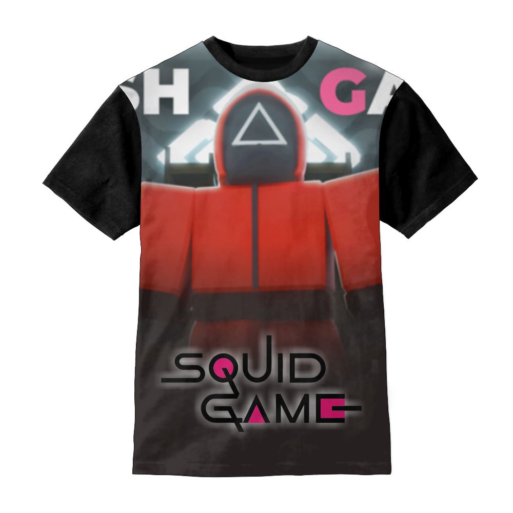 Kaos Anak Game Squid Game Baju Anak Umur 1 12 Tahun - Anime Pakaian Anak Laki Laki Perempuan j