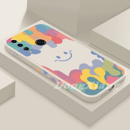RedMi Note 10S Note10Pro Note 10 9T X3NFC M3 Note9s Note9 Note8 Note8Pro Note7 Note7Pro Love Smiley Colorful Soft Silicone Case DGX