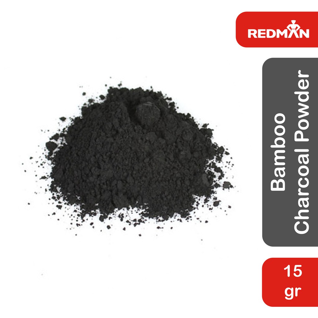 

Redman Bamboo Charcoal Powder 15 Gram Taiwan Food Grade Safe Black Bubuk Arang Bambu Hitam