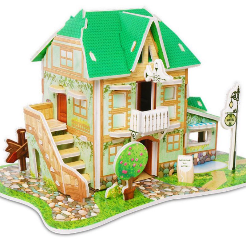 DIY Mainan Anak Puzzle 3 Dimensi / Puzzle Jigzaw