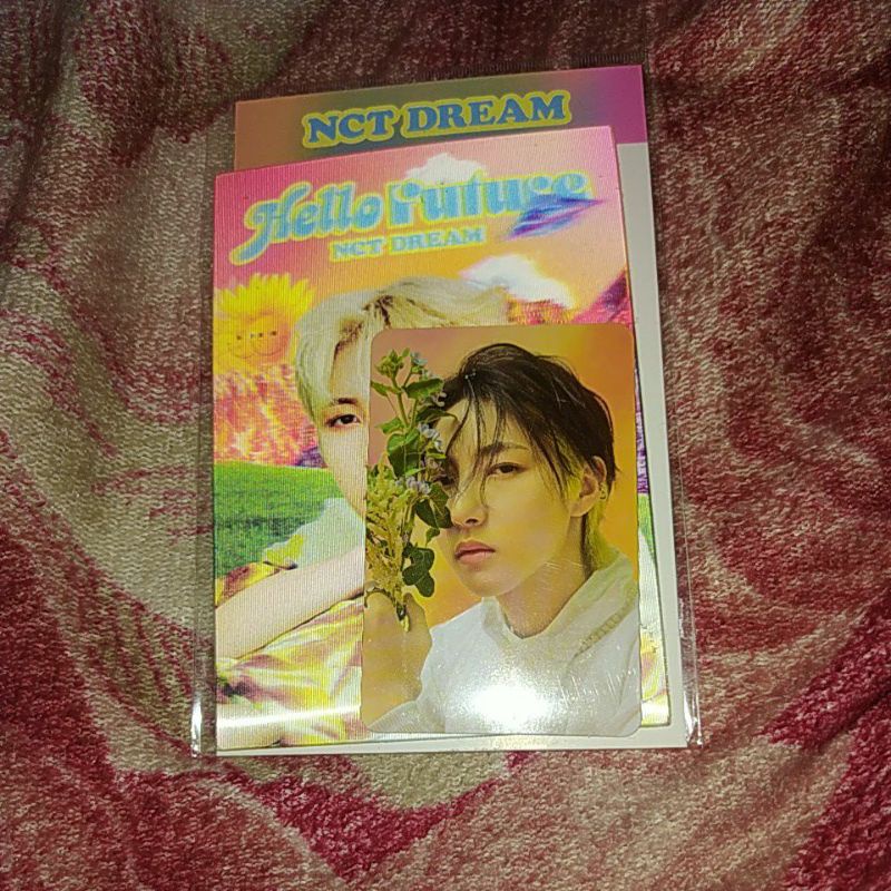 lenticular 3d pc set renjun md hello future sealed (booked)