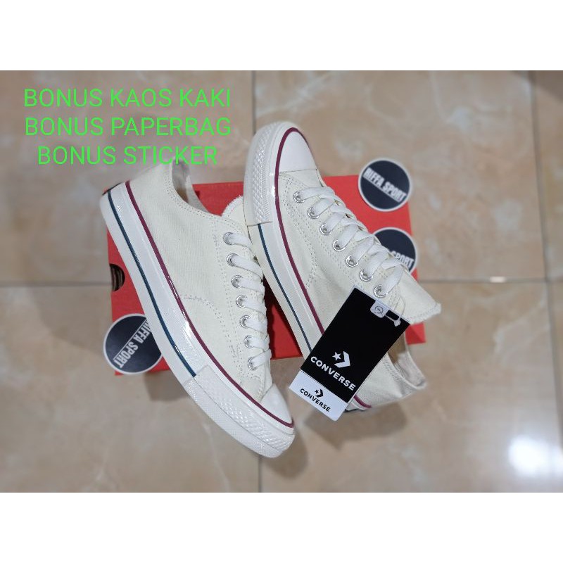 SEPATU CONV3RSEE 70S  OFF WHITE OX PREMIUM BNIB MURAAAH