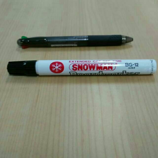 

Spidol & Pulpen dengan tinta yang cepat luntur dan bececeran!