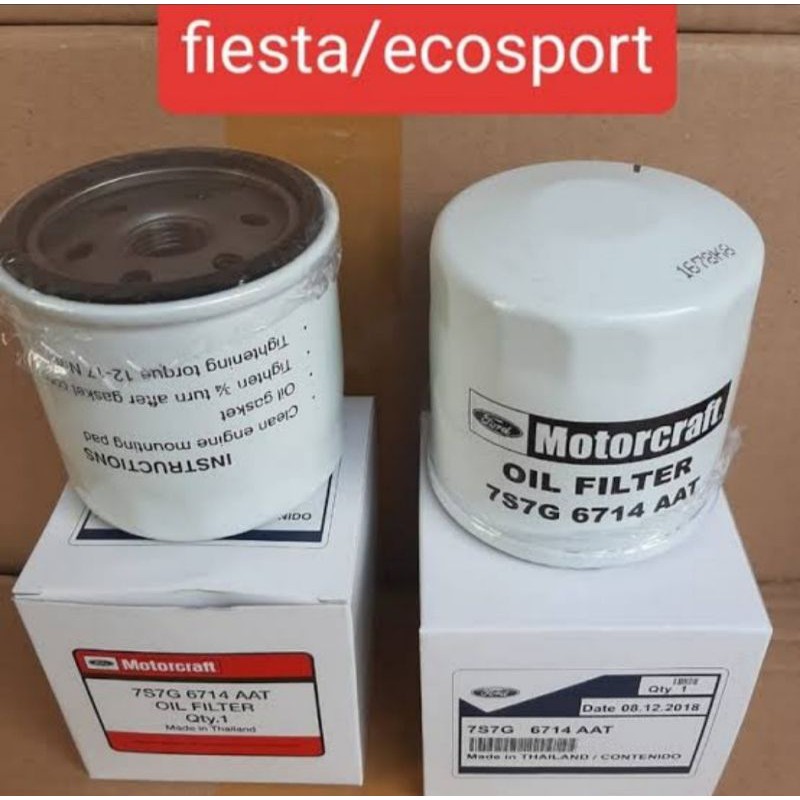 FILTER OLI SARINGAN OLI FILTER FORD FIESTA ECOSPORT ORIGINAL