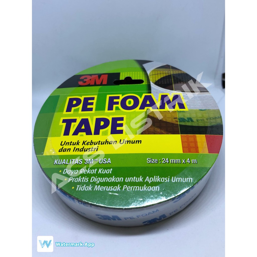 

3M PE Foam 1600TG Double Tape 24mm x 4mtr