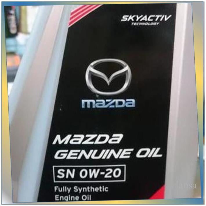 Jual Oli Mesin Oli Mazda 0W20 Sn Full Synthetic A9F Shopee Indonesia