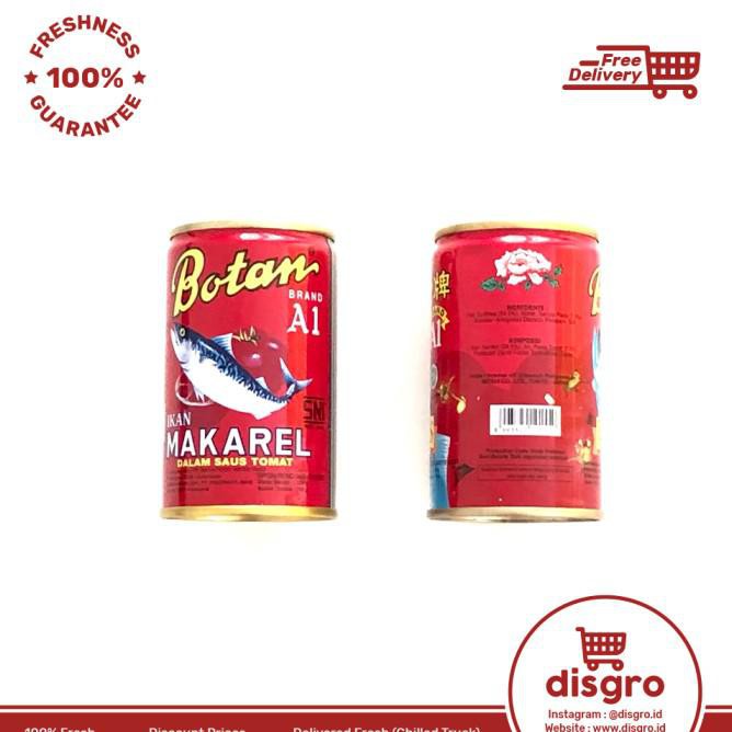 

Terhot! Botan Sarden Makarel 155Gr / Sardines / Ikan Sarden Mackarel Botan