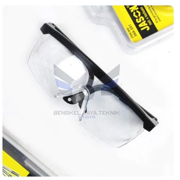 Katamata Safety UV Clear / Kacamata Las Bening Safety Glasses