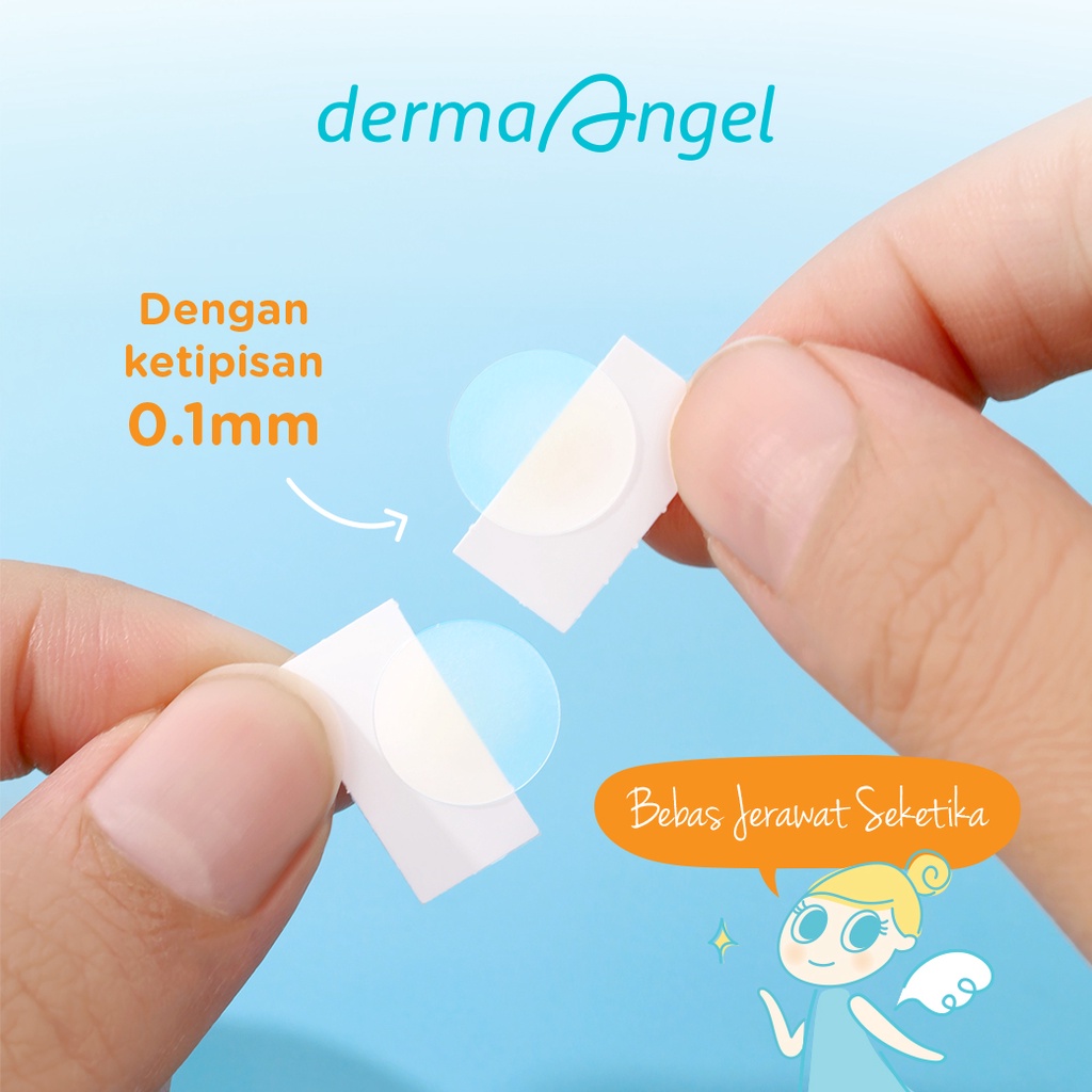 Image of DERMA ANGEL Acne Patch Kit (day & night) - Sticker Jerawat Derma Angel - with Salicylic Acid #5
