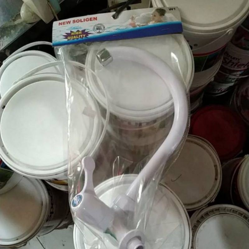 Keran cuci piring pvc SOLIGEN (Keran angsa)