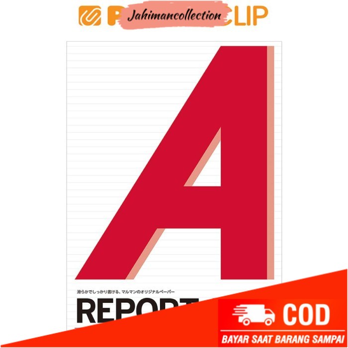 

✨ BISA COD ✨ REPORT PAD MARUMAN A4 P140/A