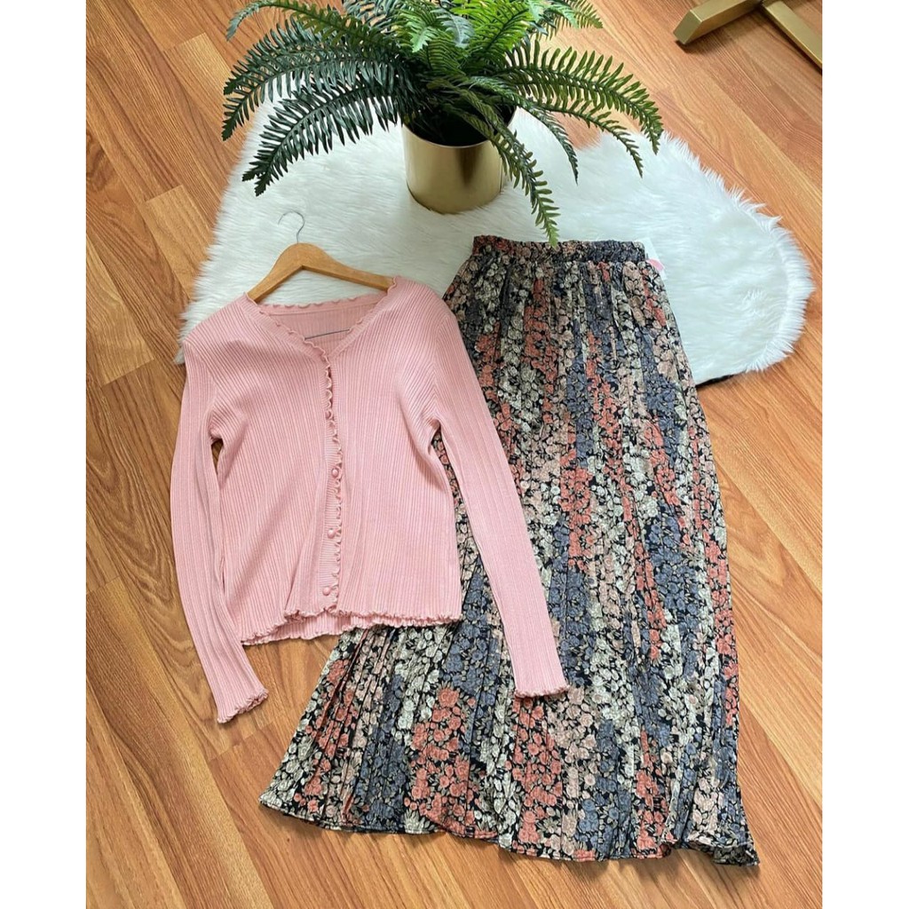 Rok Plisket Wanita/Risya Skirt