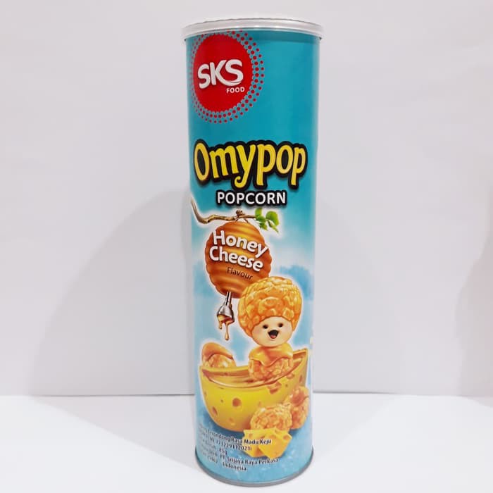 

Promo Bulan ini Omypop Popcorn Honey Cheese 85gr / Popcorn Madu Keju / Snack Import Limited