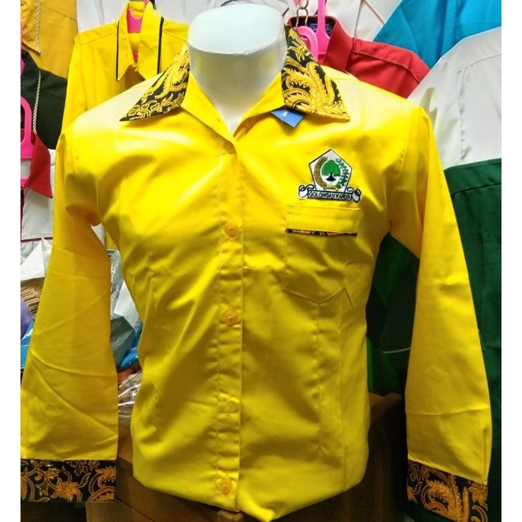 kemeja golkar perempuan