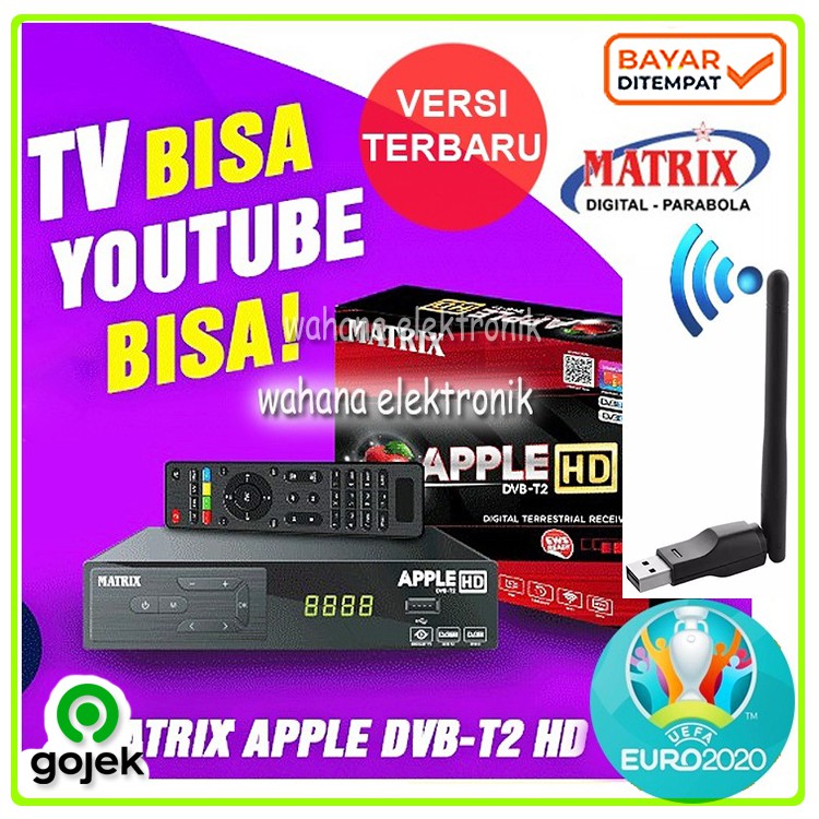 Receiver Tv Digital Set Top Box / STB Matrix EWS DVB T2 WIFI Full HD Bisa You Tube