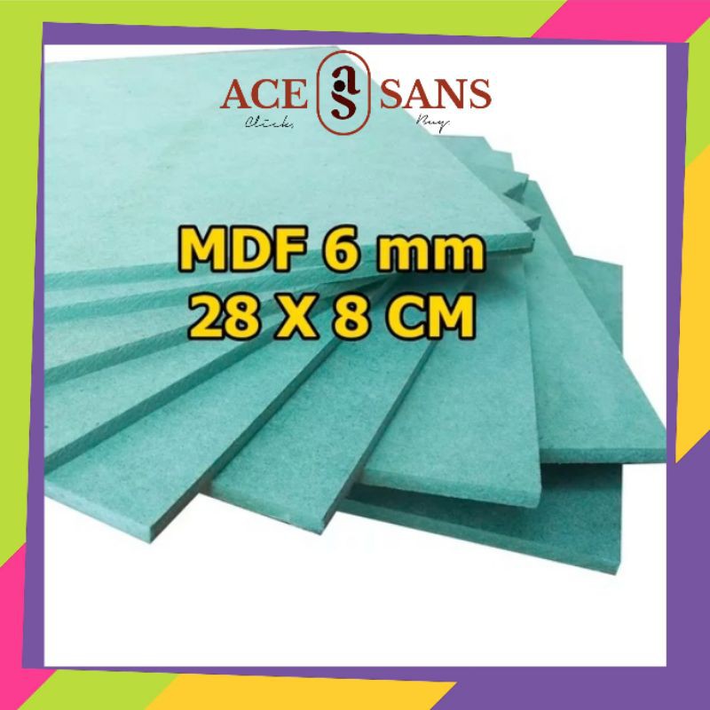 

Papan MDF Premium Tebal 6 mm 28 x 8 cm I Papan MDF I Papan Tebal I Papan Premium I Papan Serbaguna