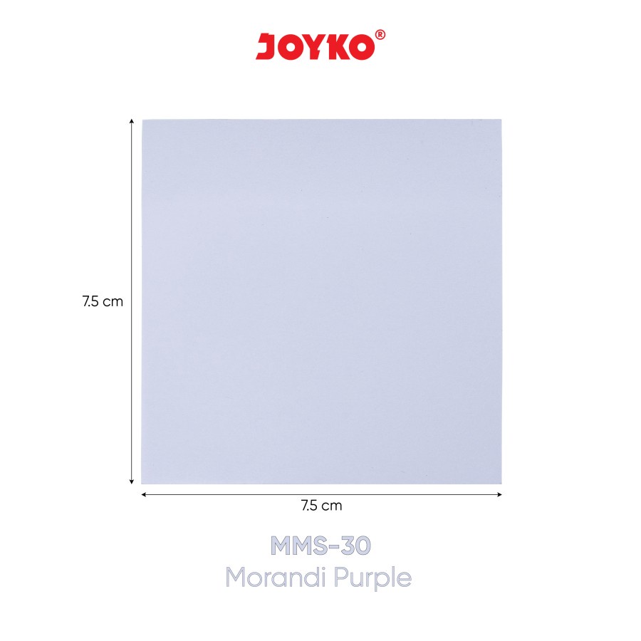 Memo Stick Sticky Note JOYKO MMS-30 Morandi Color-Morandi Purple
