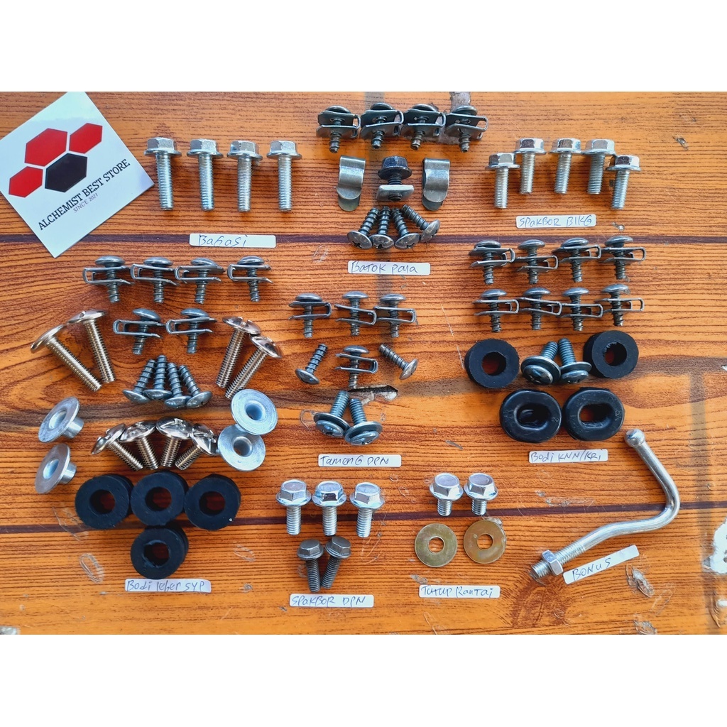 Baut Yamaha Vega R Full Set / Baud Yamaha Vega R New Full Body / COD Baut Vega R New FullSet FullBody