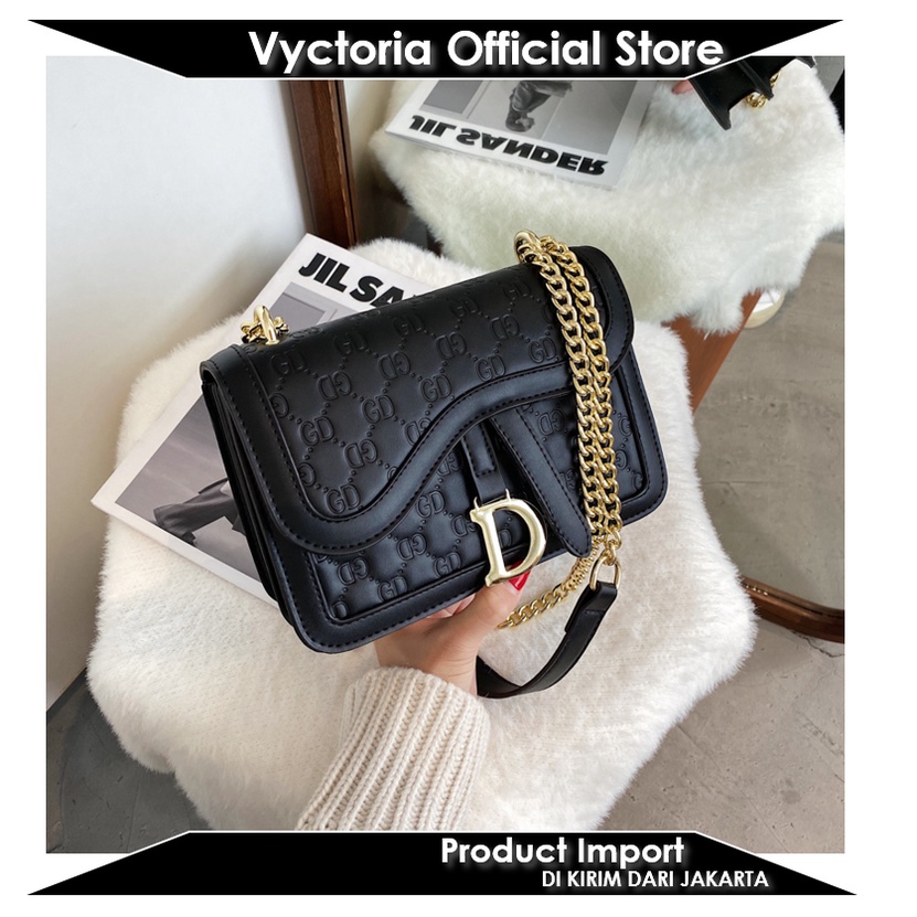 (COD) Vyctoria VOS5882 Tas Selempang Wanita Import Promo JT9941 EL5882 LT1453 BQ3218 9941 5882 1453 3218