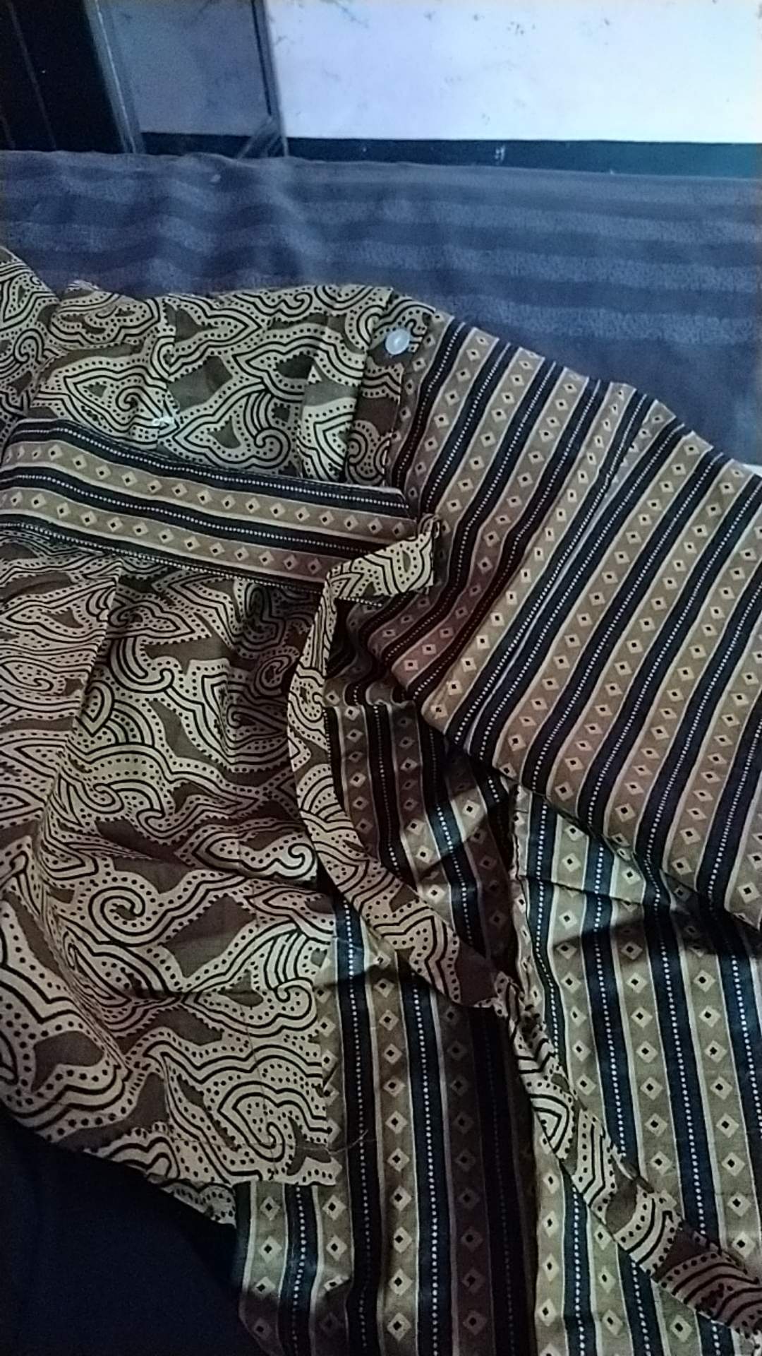 Batik Wanita Atasan Batik Modern Blouse Batik Kantor Size M L Xl Xxl
