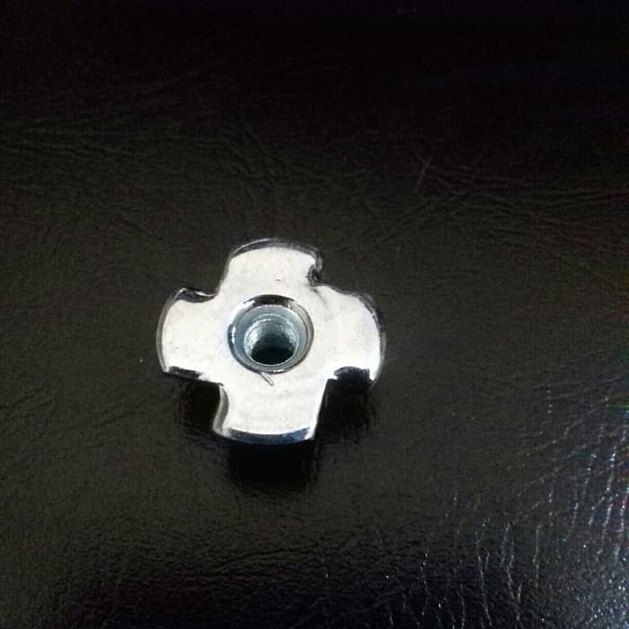 10pcs Blind nut 4mm Baut Cakar mur tanam m4  T-nut T Nut Mur cakar