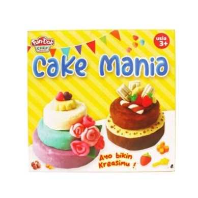 Fundoh 28155 Cake Mania Mainan Edukasi Cetakan Lilin