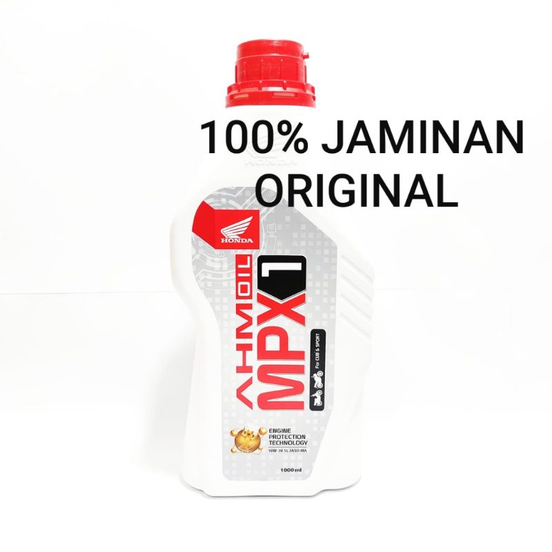 OLI MPX1 1000ML MPX1 1L JAMINAN ORIGINAL AHM OIL