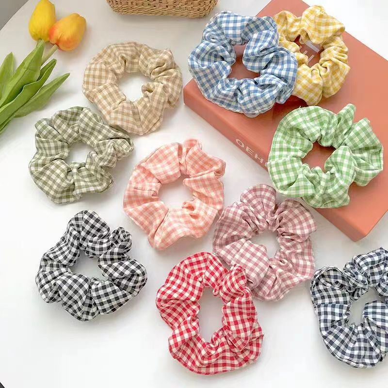 (Hello Girl) F139 IKAT RAMBUT SCRUNCHIE KOREA STYLE / KUNCIRAN RAMBUT MODEL KOREAN / IKAT CEPOL RAMBUT Import