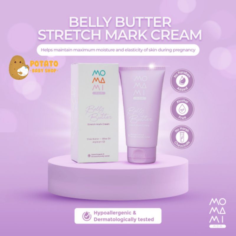 Momami Belly Butter Stretch Mark Cream 125ml