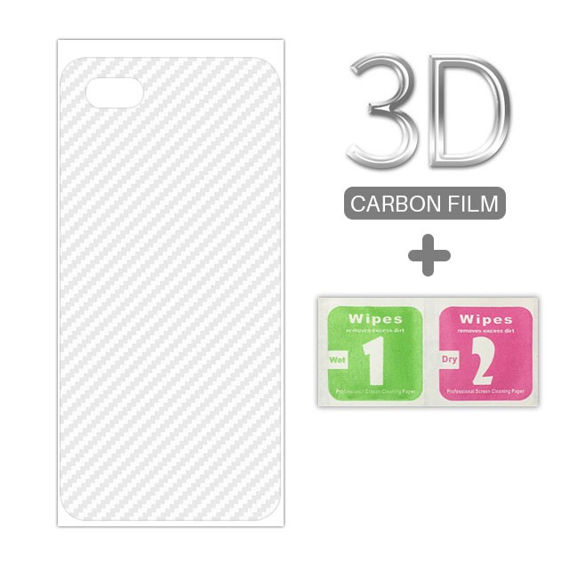 Garskin Carbon 3D Oppo A1K Premium Back Screen Protector