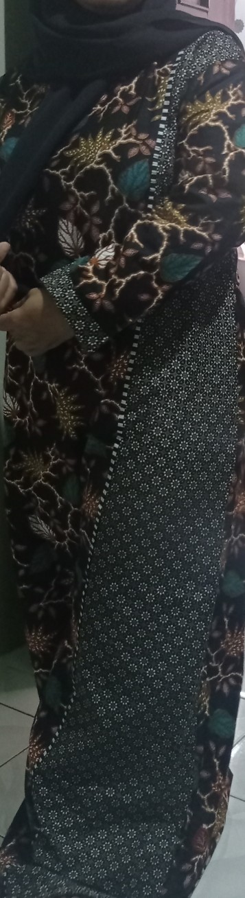 Gamis Batik Combinasi Manggar, Padi,sekar,cantik,kubis,kipas,daun,kupu,nadine,gendis