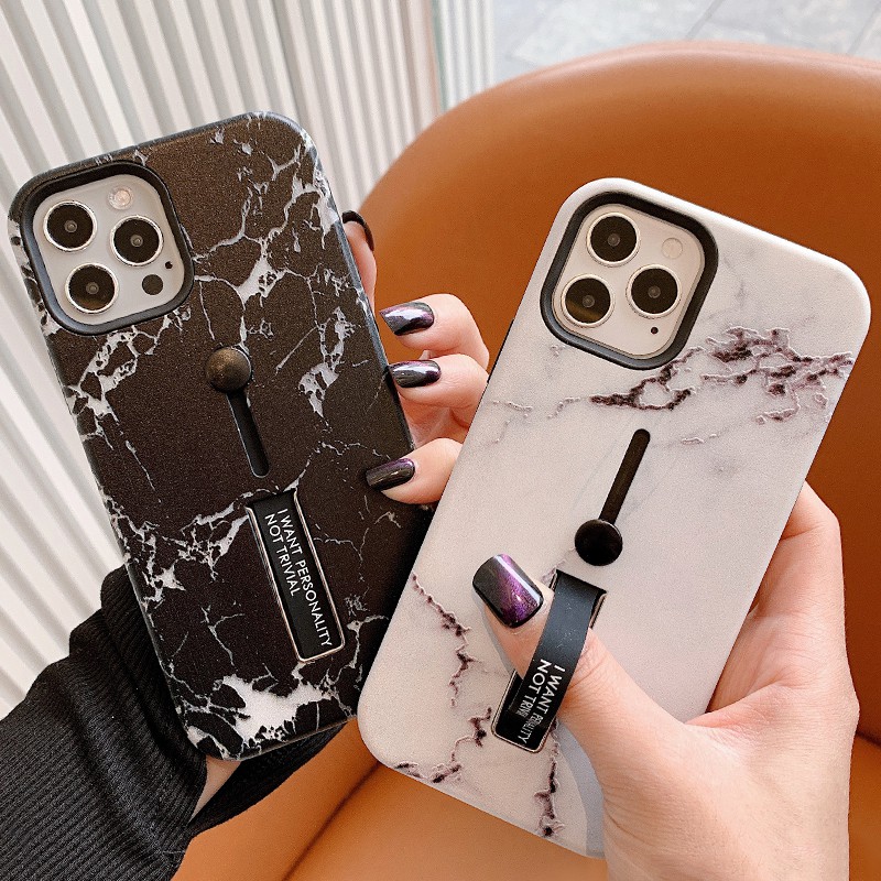 Phone Case iPhone 11 12 Pro Max iPhone 8 7 6 6S Plus Marble Stone