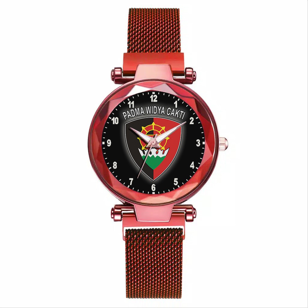 Jam Tangan Wanita Custom - PADMA WIDYA CAKTI Free Box &amp; Batre Cadangan