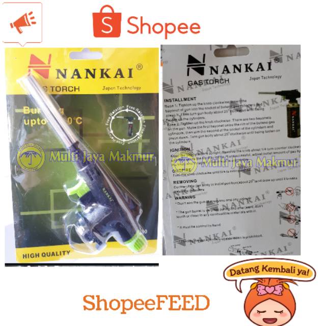 GAS TORCH KT 930 PEMATIK API NANKAI