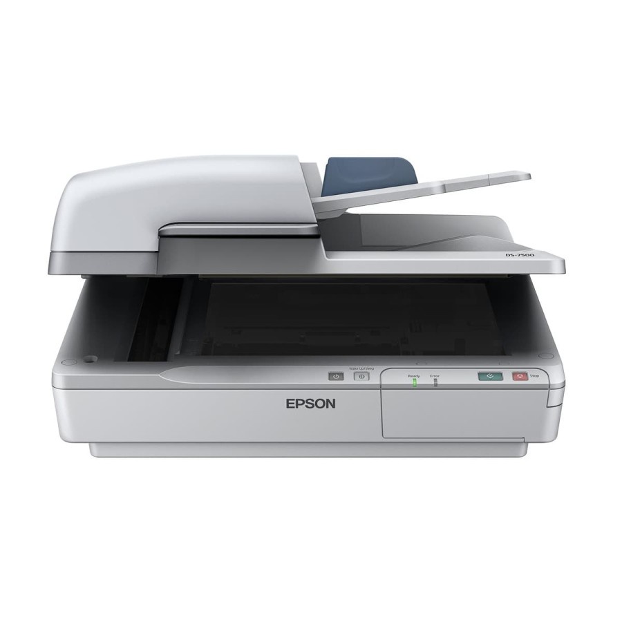 Epson WorkForce DS-7500 Flatbed Document Scanner with Duplex ADF / A4 Flatbed Business Scanner With Duplex ADF / Flatbed Colour Image DS7500