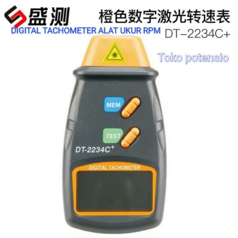 DIGITAL TACHOMETER ALAT UKUR RPM
