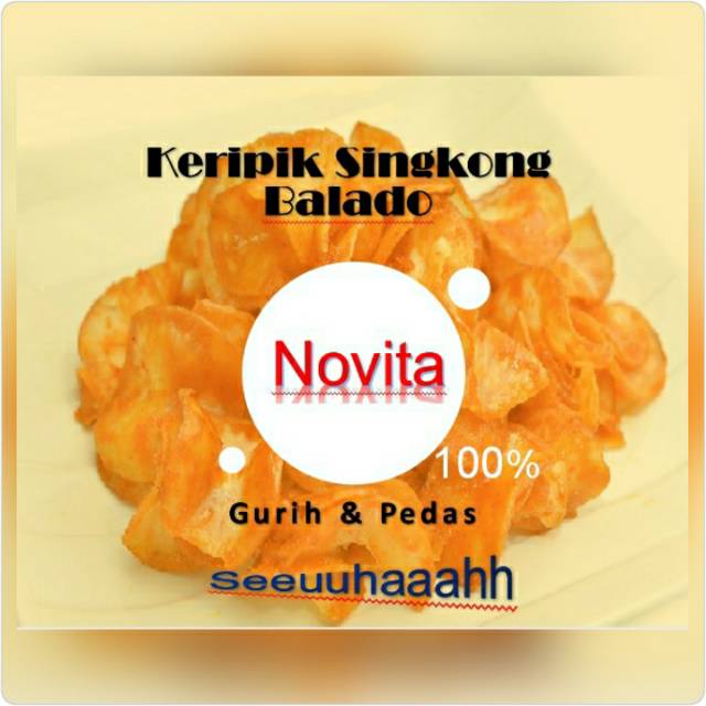 

Keripik Singkong Balado dan Original