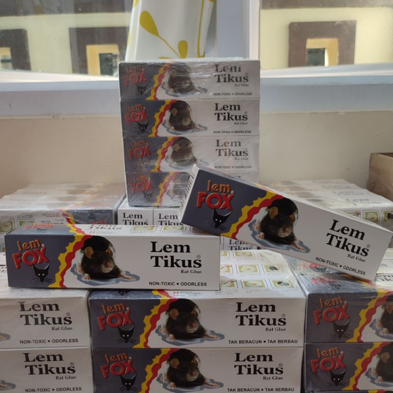 Lem Tikus Fox - Lem Tube Super Lengket Tidak berbau Dan Warna Bening