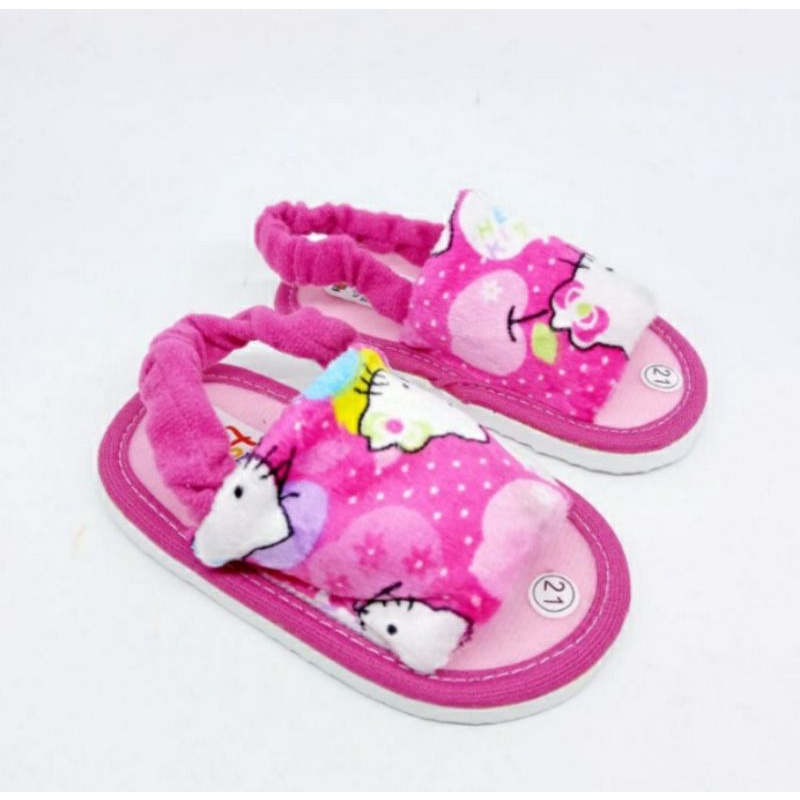 SandaL Anak Baby slip~on Hello kitty