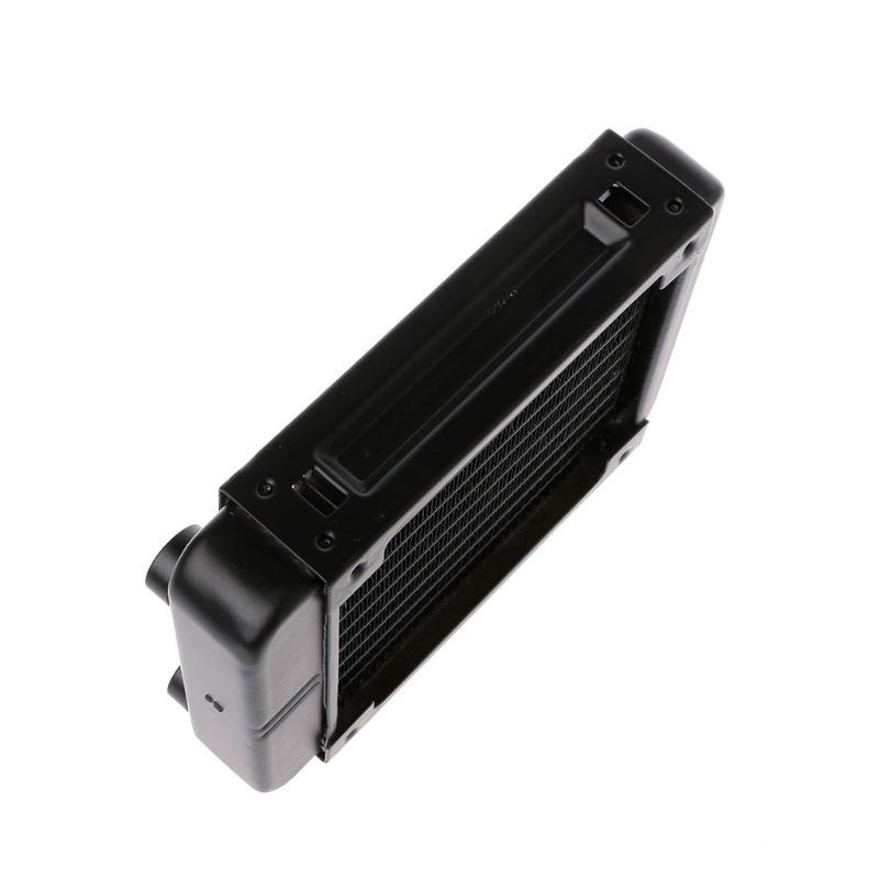 btsg 120mm Aluminum Computer Radiator Water Cooler 10 Tube CPU Heat Sink Exchanger