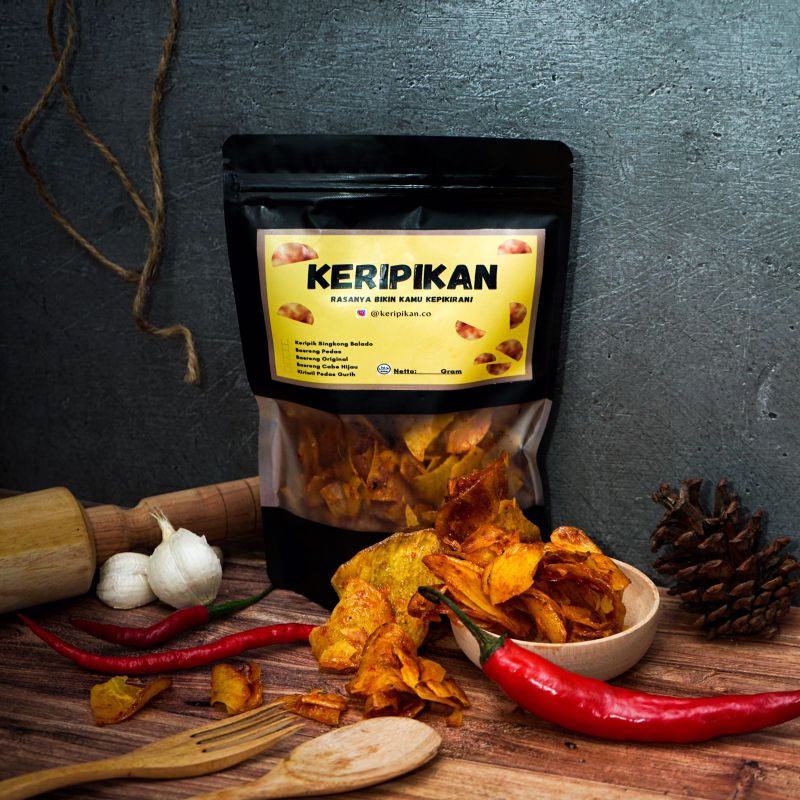 

KERIPIKAN Sedang // Keripik Singkong Balado, Basreng Merah
