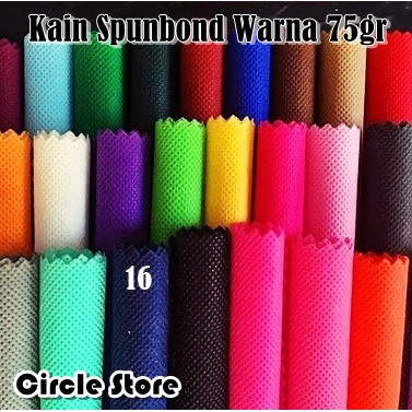 

Kain Spunbond Hitam Putih / Bahan Tas Spunbond / Kain Furing 75gr