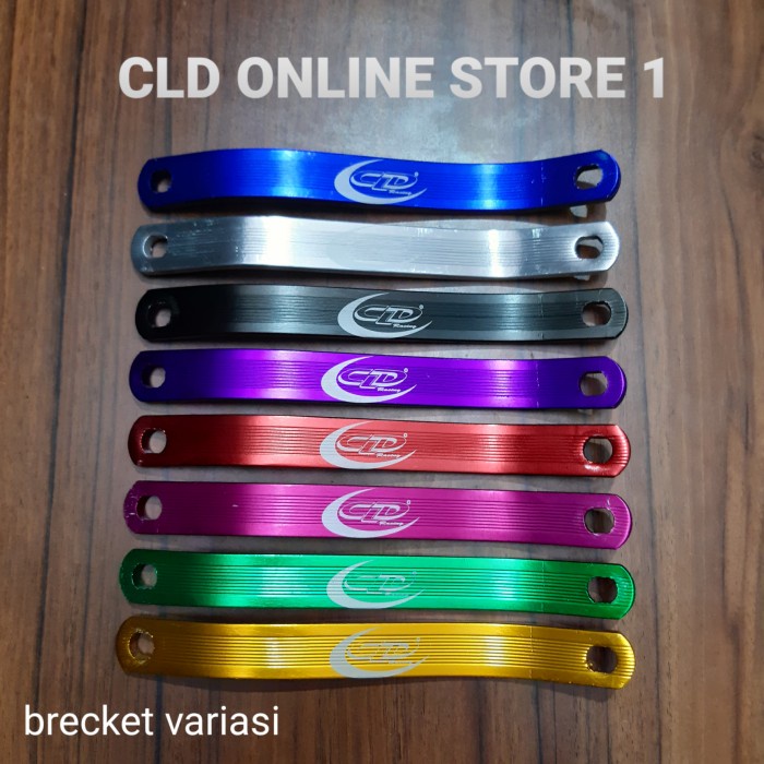 Bracket/Plat Knalpot Cld Racing Variasi Original