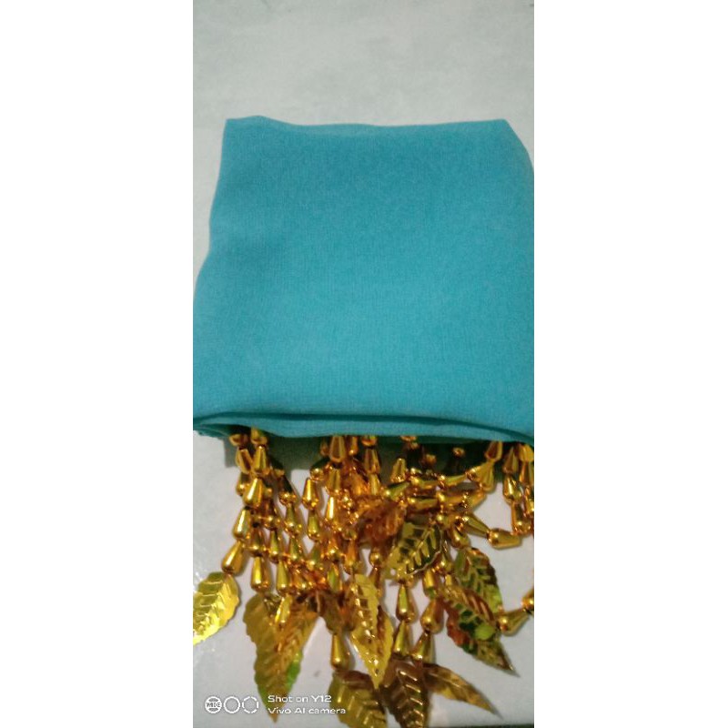 sampur/selendang tari-Biru muda