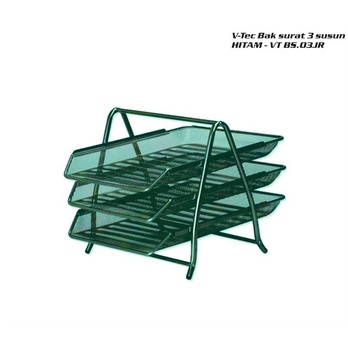 

Letter Tray / Bak Surat Besi 3 Susun V-Tec BS.03JR