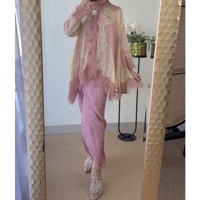 BATIK VISCOSE SETELAN RANIA OUTER DAN ROK LILIT (TANPA INNER)