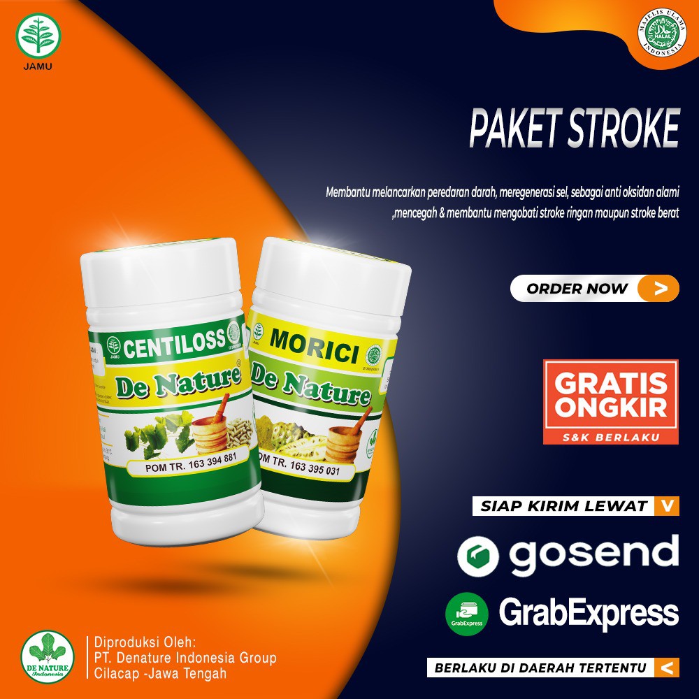 OBAT KELUMPUHAN - KAKI LUMPUH STROKE/STRUK/SETRUK -OBAT HERBAL-SARAF KEJEPIT-OBAT MATI RASA DENATURE