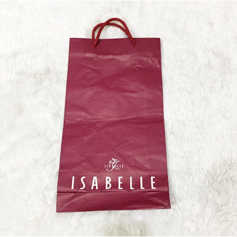 

Isabelle Paperbag Branded Shopping Bag Tas Kantong Belanja